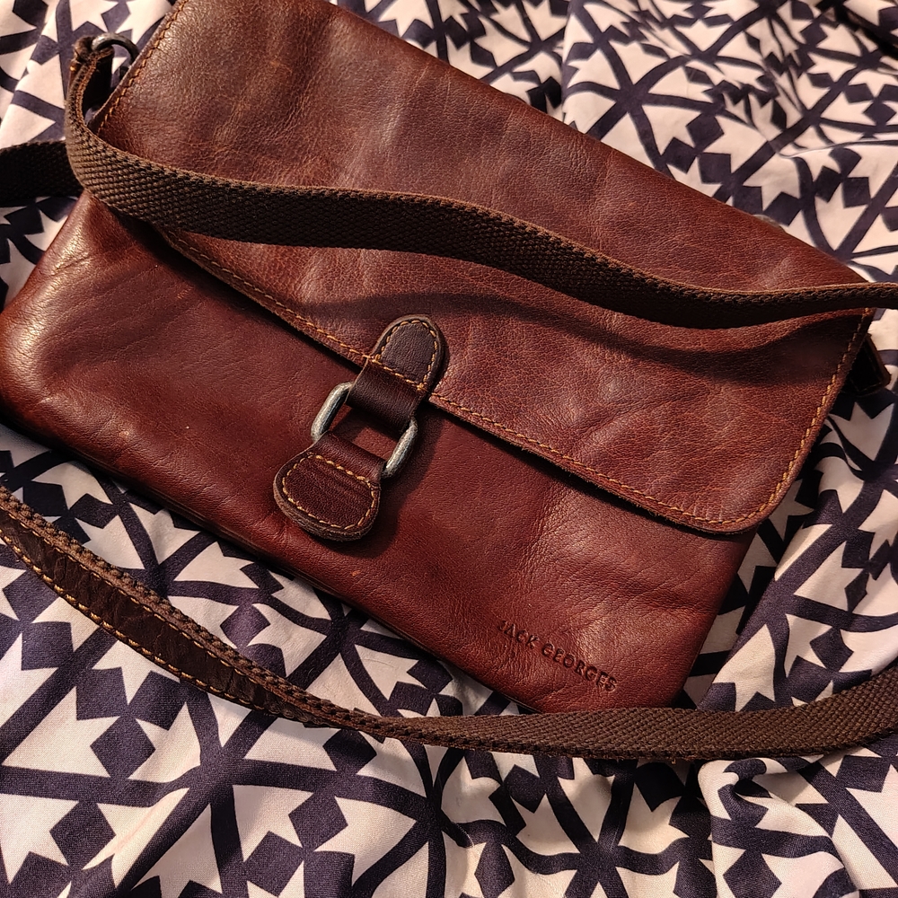 Jack George's Leather Bag